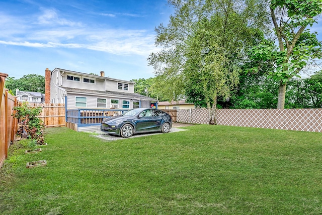 299 Orchid Dr, Mastic Beach, NY 11951 - view of fenced backyard