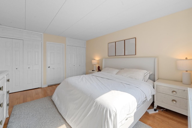 3220 Fairfield Ave Unit 6A, Bronx, NY 10463 - bedroom featuring multiple closets and light wood finished floors