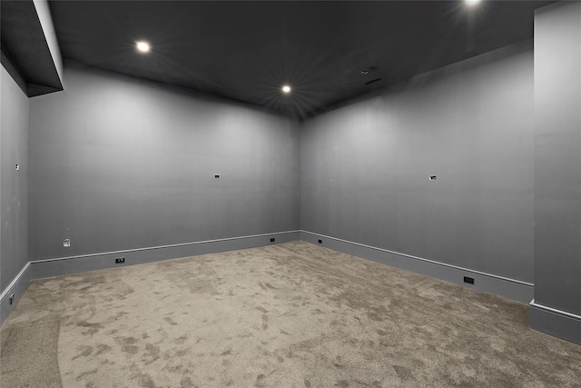 7 Rosemary Ln, Sag Harbor, NY 11963 - carpeted empty room featuring recessed lighting