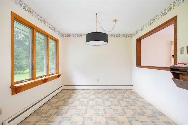 511 Walnut St, Hurley, NY 12443 - unfurnished room featuring a baseboard heating unit