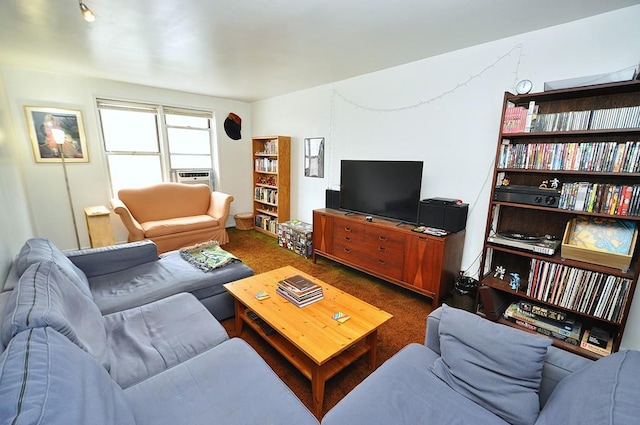 29 Abeel St Unit 4L, Yonkers, NY 10705 - carpeted living area with cooling unit