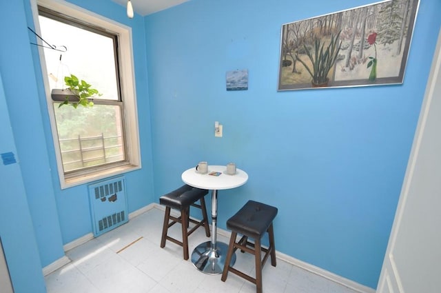 29 Abeel St Unit 4L, Yonkers, NY 10705 - dining area featuring baseboards and heating unit