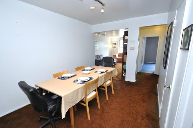 29 Abeel St Unit 4L, Yonkers, NY 10705 - carpeted dining area featuring track lighting