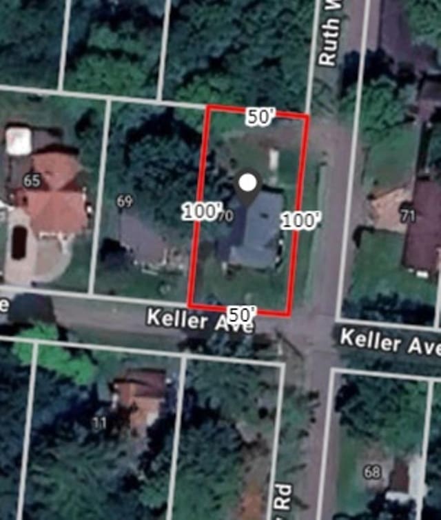 71 Keller Ave, Smallwood, NY 12778 - map / location featuring property boundaries highlighted