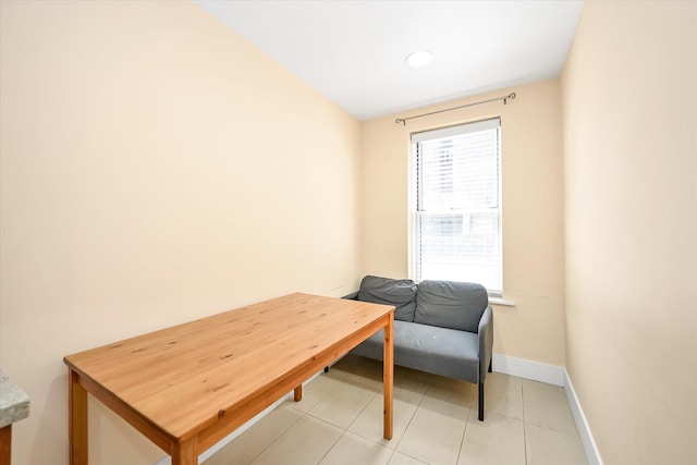65-05 Yellowstone Blvd Unit 1A, Forest Hills, NY 11375 - living area with baseboards and light tile patterned floors