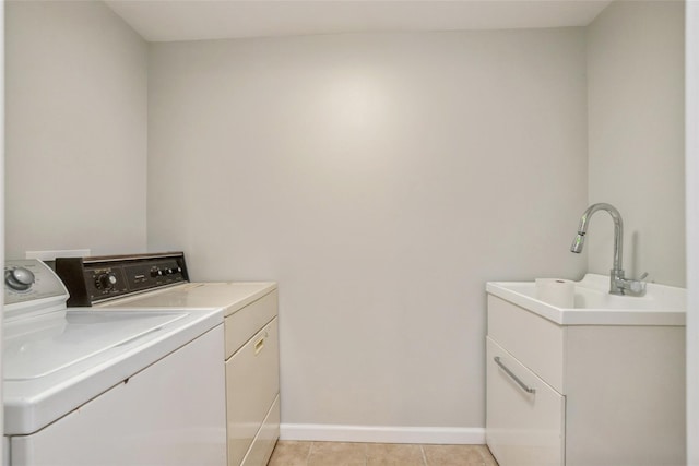 24 Hickory St, Deer Park, NY 11729 - laundry room with independent washer and dryer and light tile patterned floors