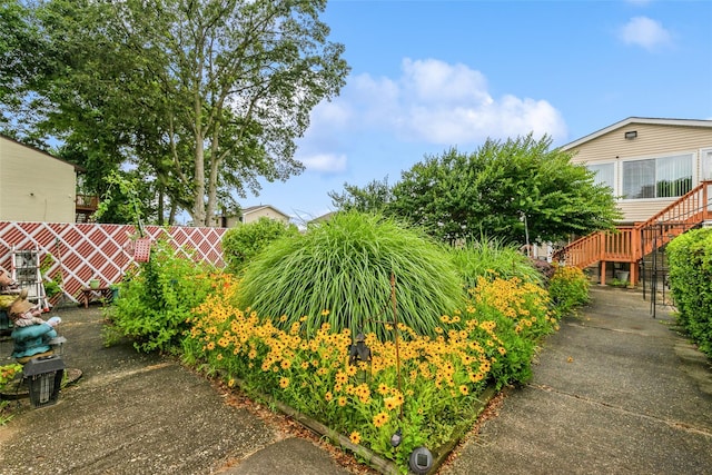 24 Hickory St, Deer Park, NY 11729 - view of yard featuring stairway