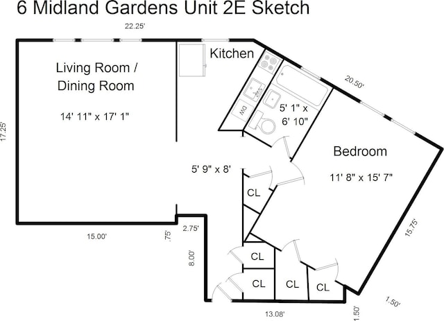6 Midland Gdns Unit 2E, Bronxville, NY 10708 - photo 13