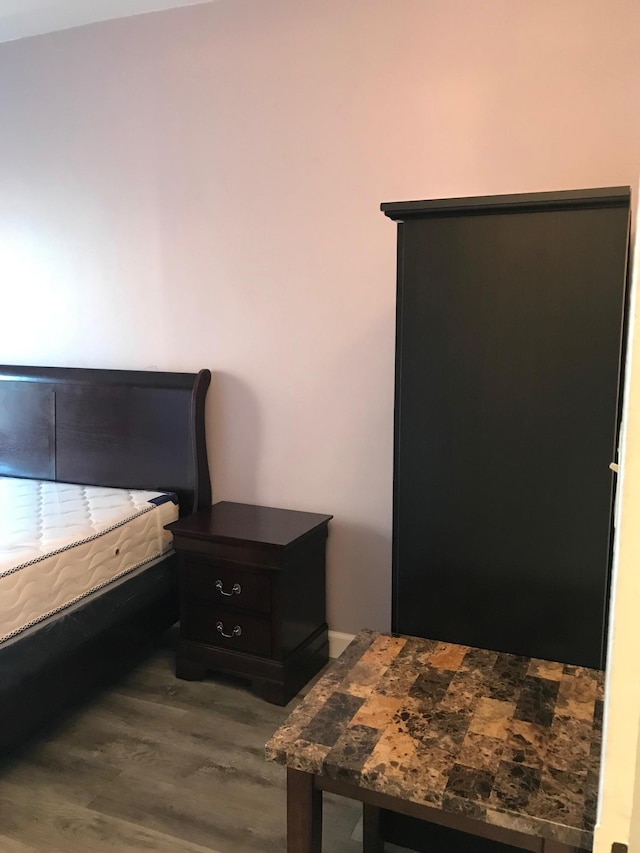 1935 Mcgraw Ave Unit 7C, Bronx, NY 10462 - bedroom with dark wood-style floors