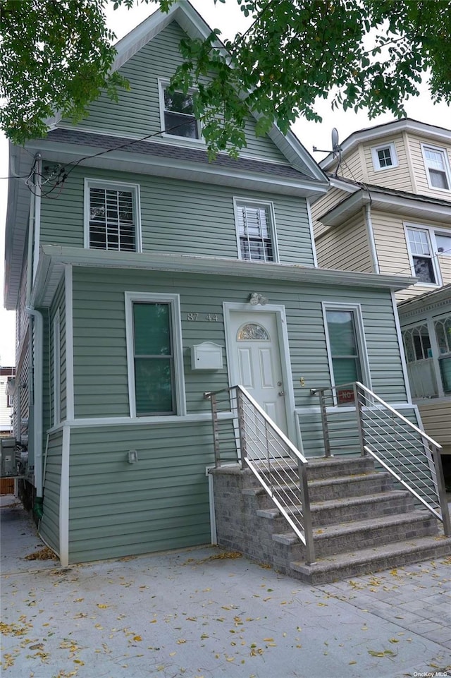 87-44 89th St, Woodhaven, NY 11421 - view of american foursquare style home