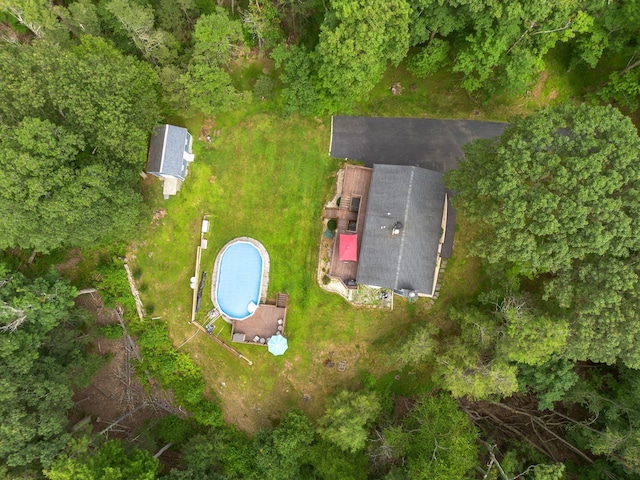 16 Mountain View Dr, Holmes, NY 12531 - aerial overview of property's location featuring a pool