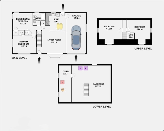 42 N Coleman Rd, Centereach, NY 11720 - view of floor plan / room layout