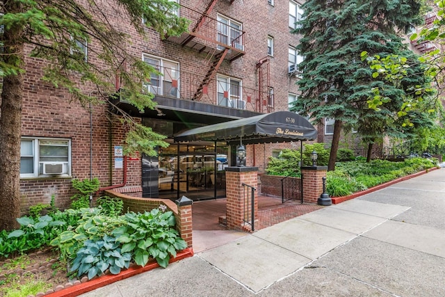 67-30 Clyde St Unit 3L, Forest Hills, NY 11375 - view of building exterior featuring cooling unit