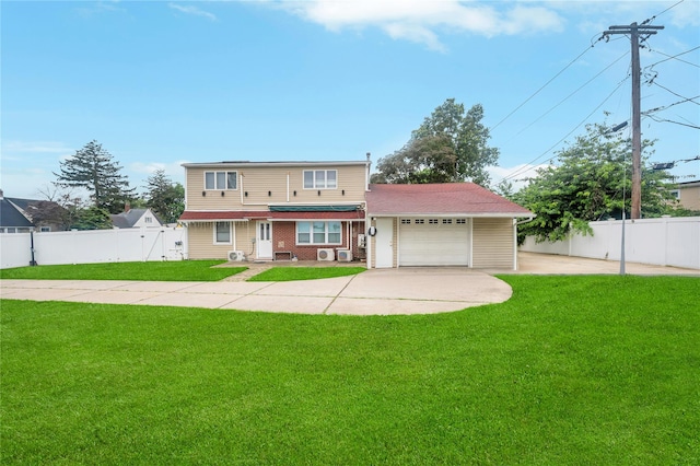 45 Potter Ln, Levittown, NY 11756 - traditional home featuring driveway and an attached garage