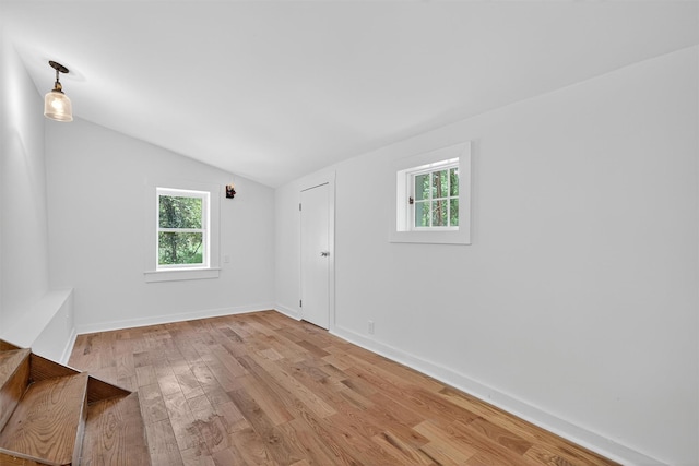 123 Newport Bridge Rd, Warwick, NY 10990 - unfurnished room with lofted ceiling and light wood-style floors