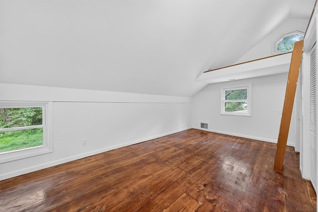 123 Newport Bridge Rd, Warwick, NY 10990 - bonus room featuring vaulted ceiling and hardwood / wood-style flooring