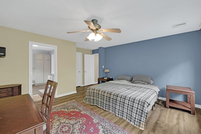 27 Balsam Rd, Hyde Park, NY 12538 - bedroom featuring wood finished floors and ceiling fan