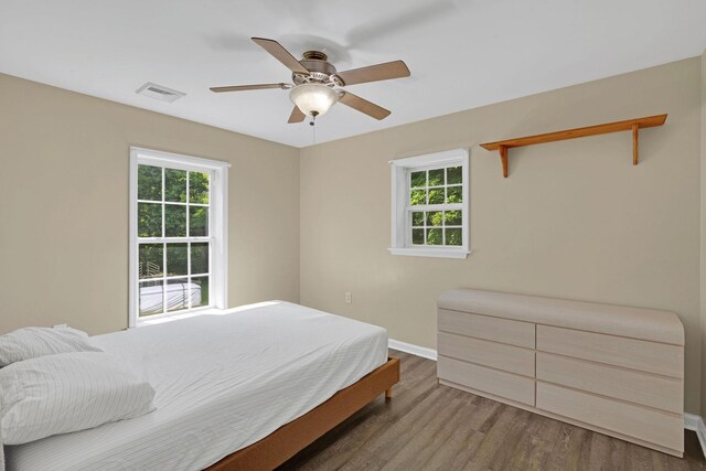 27 Balsam Rd, Hyde Park, NY 12538 - bedroom featuring wood finished floors and a ceiling fan