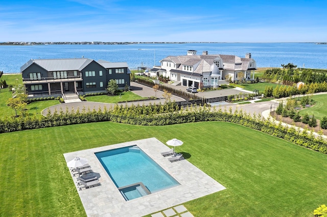 1 Fiske Ave, Westhampton Beach, NY 11978 - view from above of property with a large body of water