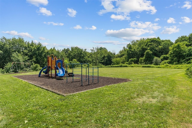 79 Meadow Way, Hopewell Junction, NY 12533 - community jungle gym featuring a yard