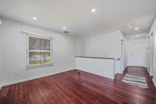 77 Fairview Cir Unit 77, Middle Island, NY 11953 - spare room featuring wood finished floors and recessed lighting