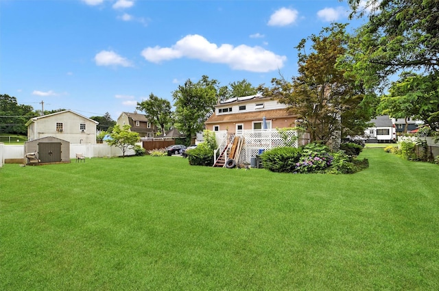 98 N Evarts Ave, Elmsford, NY 10523 - view of yard featuring a shed and a residential view