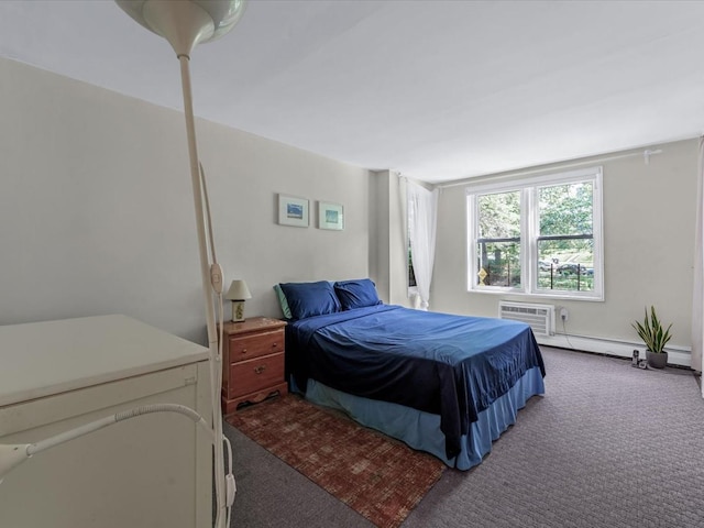 42-30 Douglaston Pkwy Unit 3L, Douglaston, NY 11363 - bedroom with carpet and a wall mounted AC