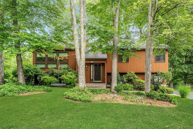 182 Arbor Crst, Somers, NY 10589 - mid-century home featuring a front lawn
