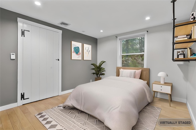 8 W Ln, South Salem, NY 10590 - bedroom featuring light wood finished floors and recessed lighting