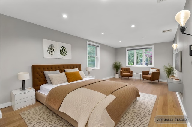 8 W Ln, South Salem, NY 10590 - bedroom with light wood-style floors and recessed lighting