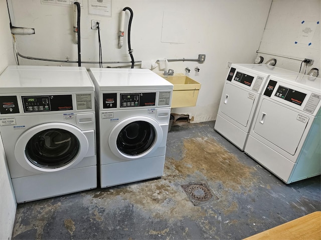 78 Carmine Dr Unit D14, Wappingers Falls, NY 12590 - shared laundry room featuring washer and dryer