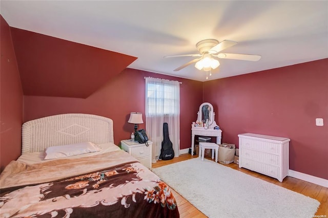 121 6th St, Hicksville, NY 11801 - bedroom featuring wood finished floors and a ceiling fan