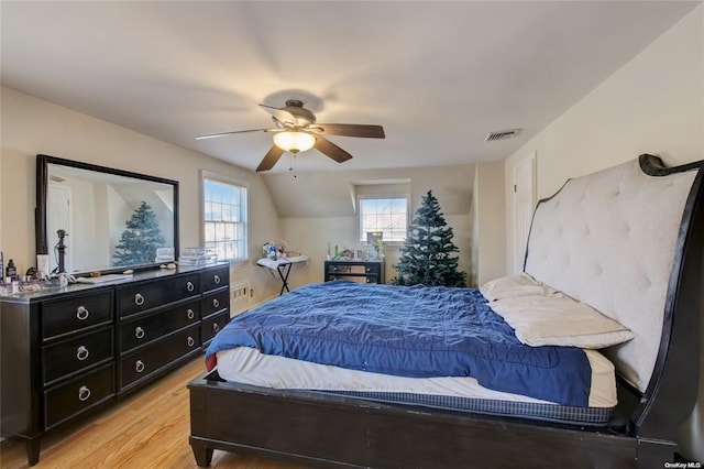 121 6th St, Hicksville, NY 11801 - bedroom featuring light wood finished floors and a ceiling fan