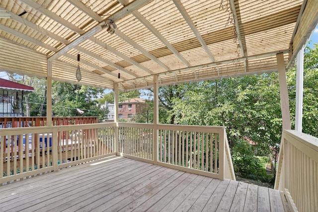 1025 E 229th St Unit B, Bronx, NY 10466 - view of wooden terrace