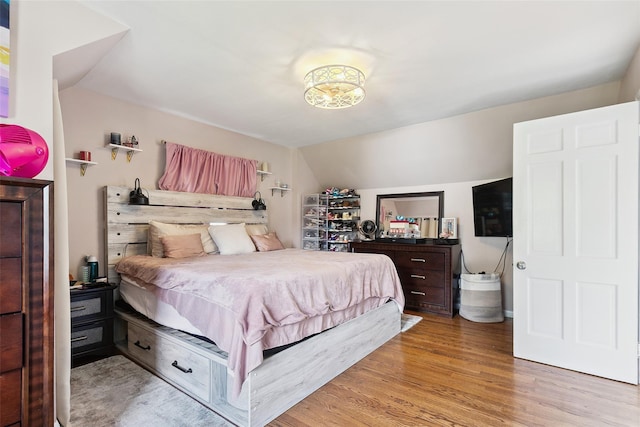 69 Ardell Rd, Bronxville, NY 10708 - bedroom featuring wood finished floors and lofted ceiling