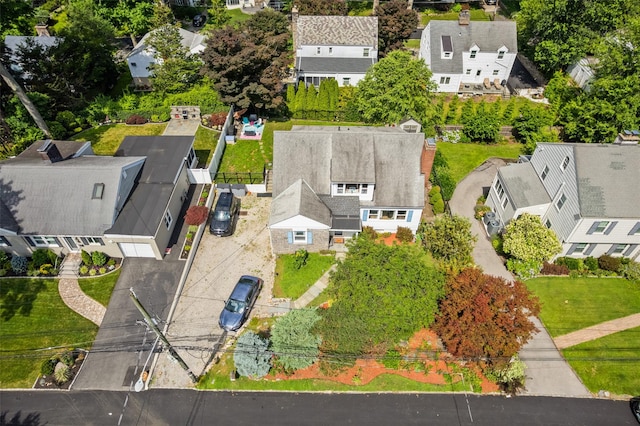 69 Ardell Rd, Bronxville, NY 10708 - aerial perspective of suburban area