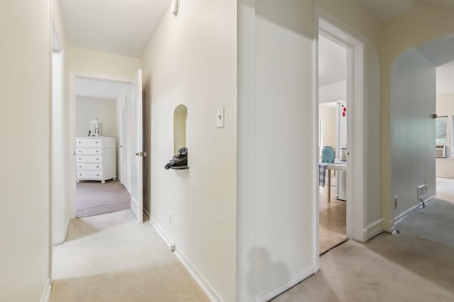 4 Aldine Park, Nyack, NY 10960 - hall featuring light colored carpet and arched walkways