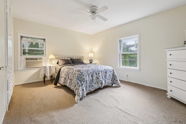 4 Aldine Park, Nyack, NY 10960 - bedroom with carpet flooring, cooling unit, and ceiling fan