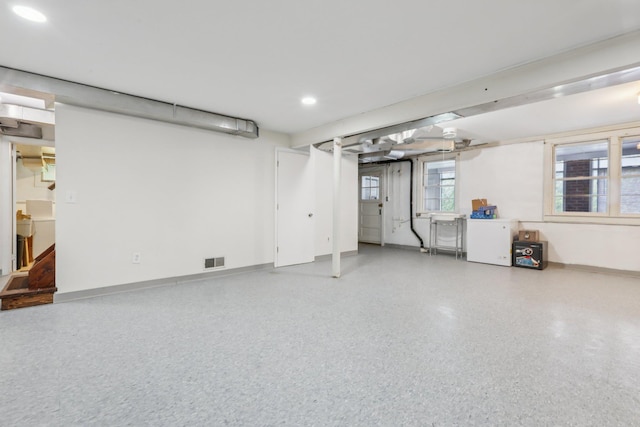 4 Aldine Park, Nyack, NY 10960 - basement with recessed lighting and baseboards