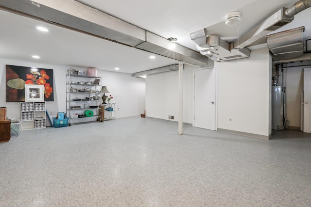 4 Aldine Park, Nyack, NY 10960 - finished below grade area featuring recessed lighting and gas water heater