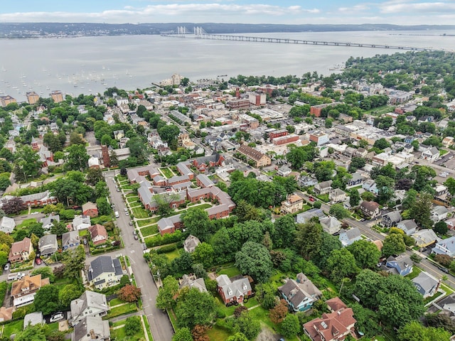 4 Aldine Park, Nyack, NY 10960 - aerial view of property's location featuring a notable bridge and a nearby body of water