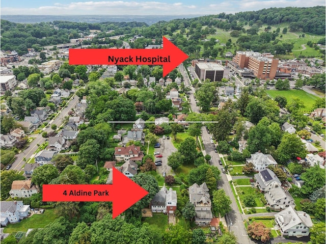 4 Aldine Park, Nyack, NY 10960 - aerial perspective of suburban area
