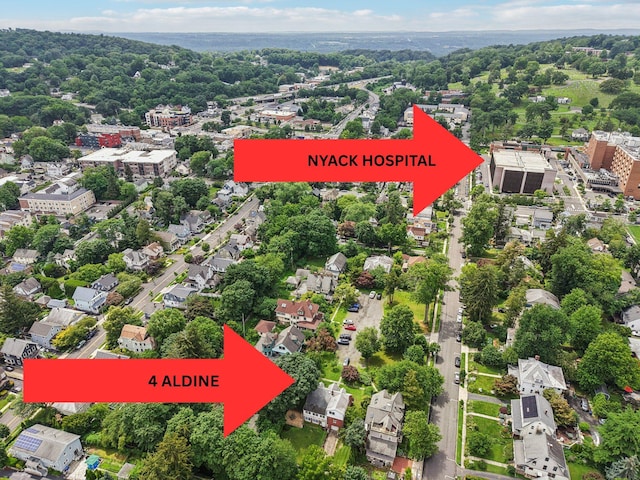 4 Aldine Park, Nyack, NY 10960 - aerial view of property's location