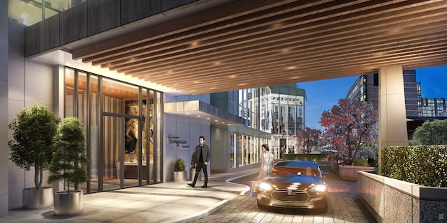 133-27 39th Ave, Flushing, NY 11354 - lobby featuring expansive windows