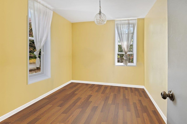 1480 Thieriot Ave Unit 5L, Bronx, NY 10460 - empty room with dark wood-type flooring and baseboards