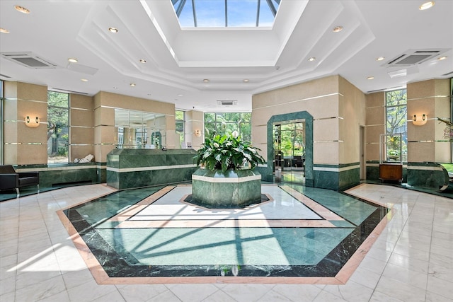 11201 Queens Blvd Unit 18D, Forest Hills, NY 11375 - community lobby featuring recessed lighting