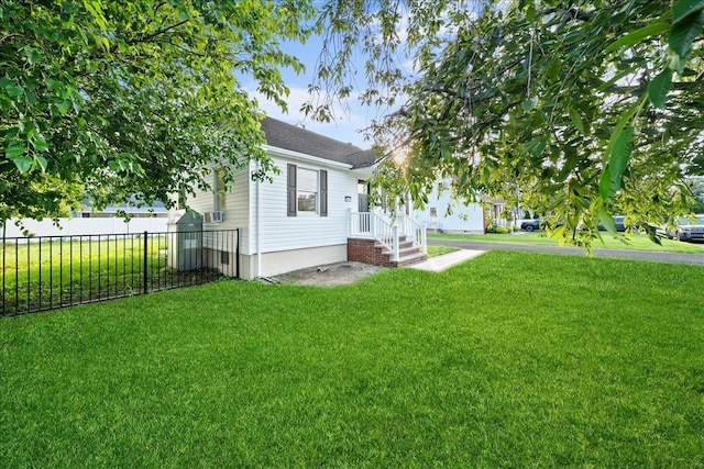 247 N Greene Ave, Lindenhurst, NY 11757 - view of yard