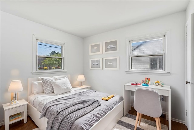 19 Dakota St, Hicksville, NY 11801 - bedroom with wood finished floors