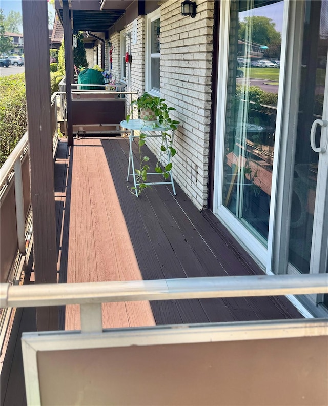 5 Church Ln Unit I, Valley Cottage, NY 10989 - view of wooden porch