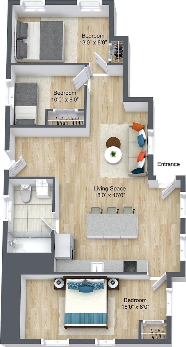 17 Sterling St, Middletown, NY 10940 - view of home floor plan